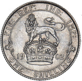 1902 Shilling - Edward VII British Silver Coin - Superb