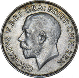 1911 Shilling - George V British Silver Coin - Nice