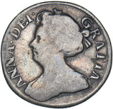 1711 Sixpence - Anne British Silver Coin