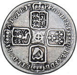 1746 Lima Sixpence - George II British Silver Coin