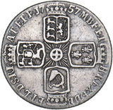 1757 Sixpence - George II British Silver Coin