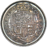 1819 Sixpence - George III British Silver Coin - Superb
