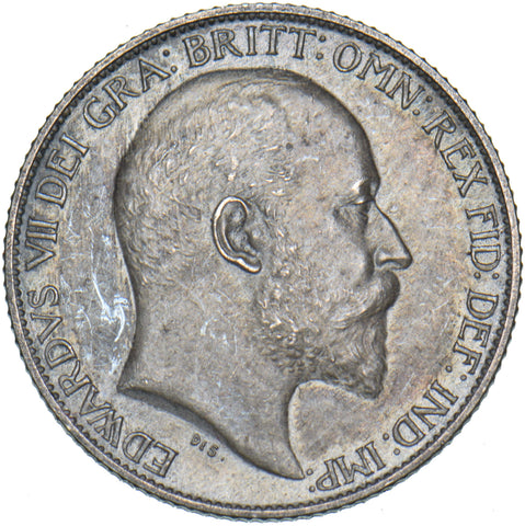1902 Matt Proof Sixpence - Edward VII British Silver Coin - Superb