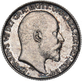 1910 Sixpence - Edward VII British Silver Coin - Very Nice