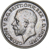 1935 Sixpence - George V British Silver Coin - Very Nice