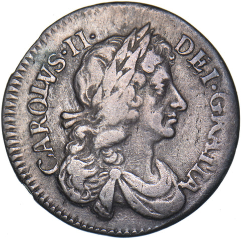 1681 Maundy Fourpence - Charles II British Silver Coin - Nice