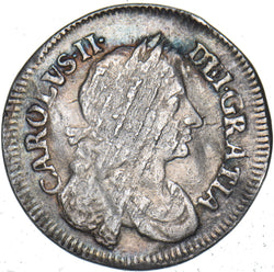 1683 Maundy Fourpence - Charles II British Silver Coin