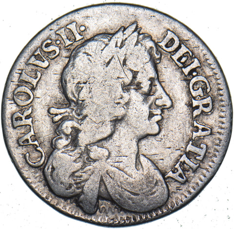 1683 Maundy Fourpence - Charles II British Silver Coin - Nice