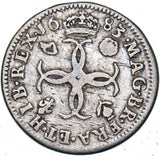 1683 Maundy Fourpence - Charles II British Silver Coin - Nice
