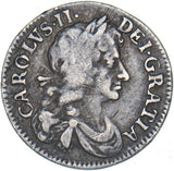 1684 Maundy Fourpence (4 Over 3) - Charles II British Silver Coin - Nice