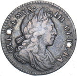 1699 Maundy Fourpence (Holed) - William III British Silver Coin