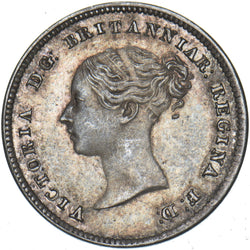 1862 Maundy Fourpence - Victoria British Silver Coin - Very Nice
