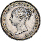 1884 Maundy Fourpence - Victoria British Silver Coin - Very Nice