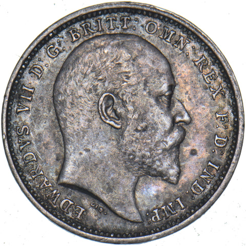 1905 Maundy Fourpence - Edward VII British Silver Coin - Very Nice