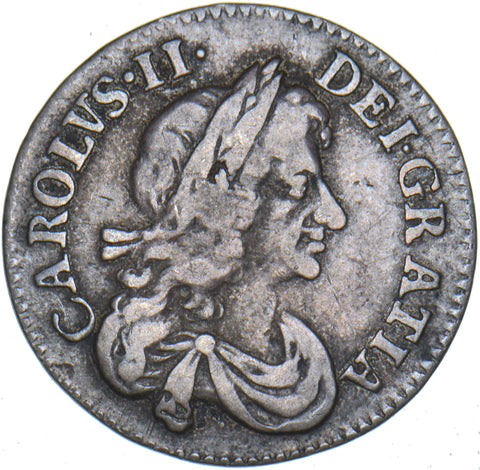 1676 Threepence - Charles II British Silver Coin - Nice