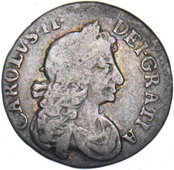 1681 Threepence - Charles II British Silver Coin