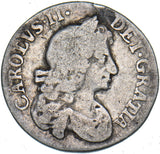 1682 Threepence - Charles II British Silver Coin