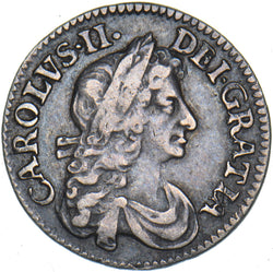 1683 Threepence - Charles II British Silver Coin - Nice