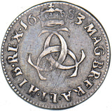 1683 Threepence - Charles II British Silver Coin - Nice