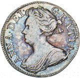 1709 Threepence - Anne British Silver Coin - Nice