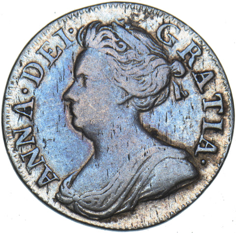 1710 Threepence - Anne British Silver Coin - Nice