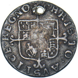 1660’s Undated  Maundy Twopence (Holed) - Charles II British Silver Coin