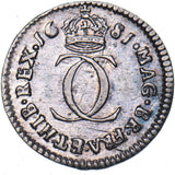 1681 Maundy Twopence - Charles II British Silver Coin - Nice