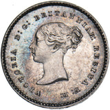 1847 Maundy Twopence - Victoria British Silver Coin - Superb