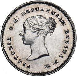1875 Maundy Twopence - Victoria British Silver Coin - Very Nice