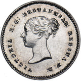 1875 Maundy Twopence - Victoria British Silver Coin - Very Nice