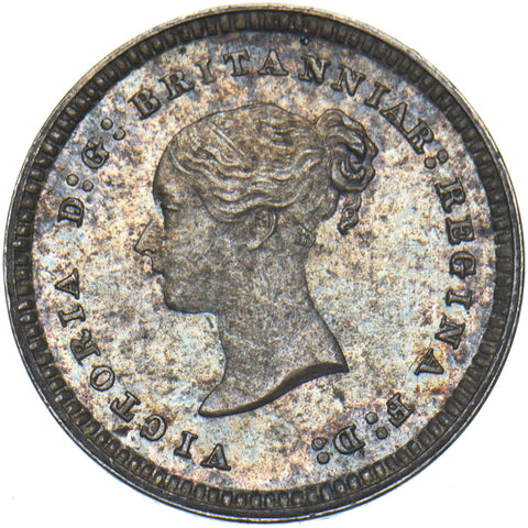 1881 Maundy Twopence - Victoria British Silver Coin - Superb