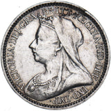 1894 Maundy Twopence - Victoria British Silver Coin - Nice