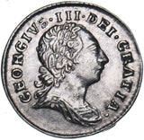 1786 Maundy Penny - George III British Silver Coin - Very Nice