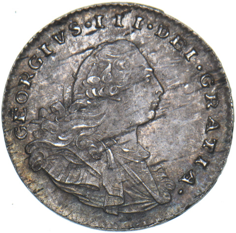 1800 Maundy Penny - George III British Silver Coin - Very Nice
