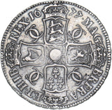 1677 Crown (Boar’s Head Flaw’ 7 Over 6) - Charles II British Silver Coin - Nice