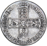 1688 Crown - James II British Silver Coin - Nice