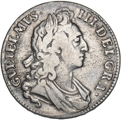 1695 Crown - William III British Silver Coin