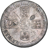 1696 Crown (GEI Error) - William III British Silver Coin