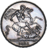 1821 Crown - George IV British Silver Coin - Superb