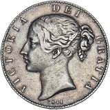 1844 Crown (Star Stops) - Victoria British Silver Coin - Nice