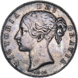 1845 Crown - Victoria British Silver Coin - Very Nice