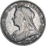 1897 LXI Crown - Victoria British Silver Coin