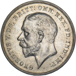 1935 Crown - George V British Silver Coin - Superb