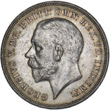 1935 Crown - George V British Silver Coin - Superb