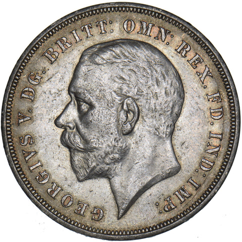 1935 Crown - George V British Silver Coin - Superb