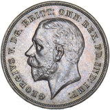 1935 Crown - George V British Silver Coin - Superb