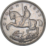 1935 Crown - George V British Silver Coin - Superb