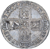 1696 C Halfcrown (Chester Mint) - William III British Silver Coin - Nice