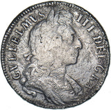 1701 Halfcrown - William III British Silver Coin