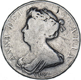 1703 Vigo Halfcrown - Anne British Silver Coin
